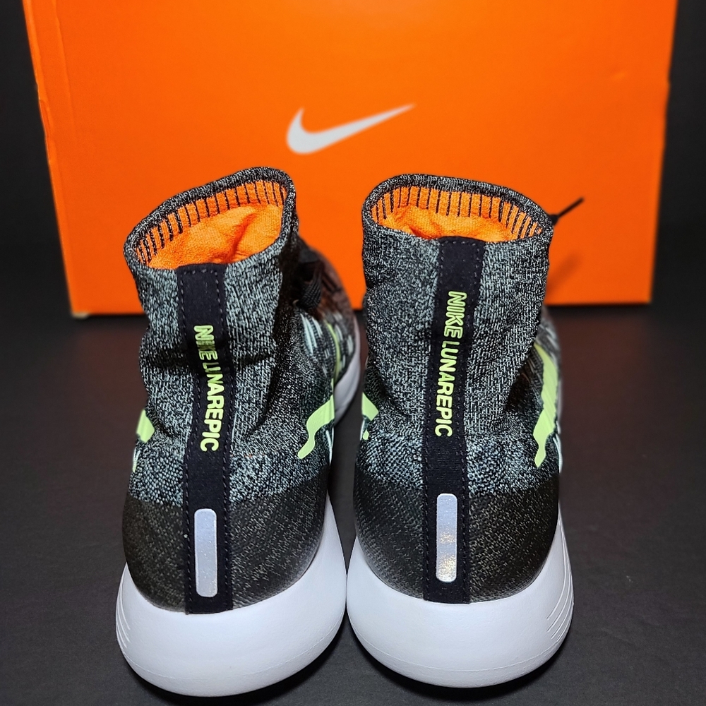 Nike Lunarepic Flyknit Running Shoes Mens Sz 12.5 - Picture 3 of 6